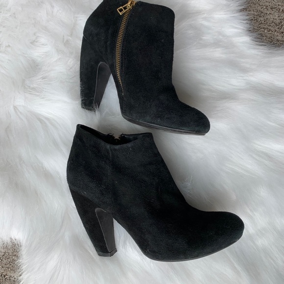 Steve Madden Suede Booties - Picture 5 of 7